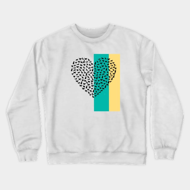 A heart of cats II Crewneck Sweatshirt by Design Knight